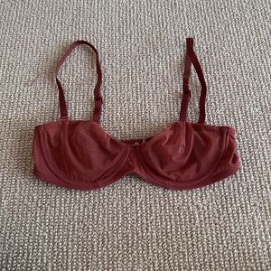 SKIMS Terracotta Underwire Bra